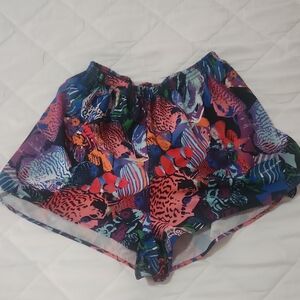 BOA Vibrant Fish Print Shorts